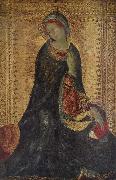 Simone Martini The Madonna From the Annunciation painting